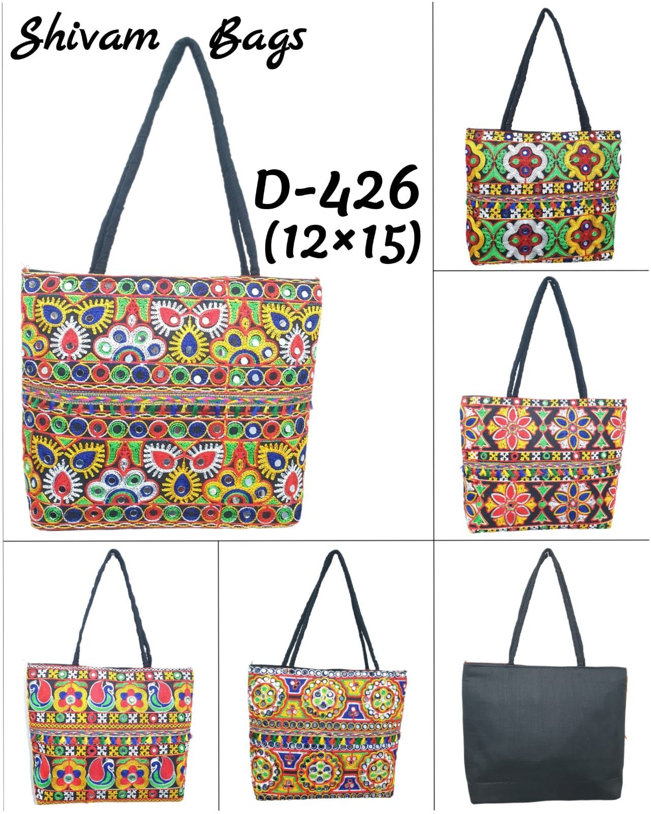 Recyclable Embroidery Bags