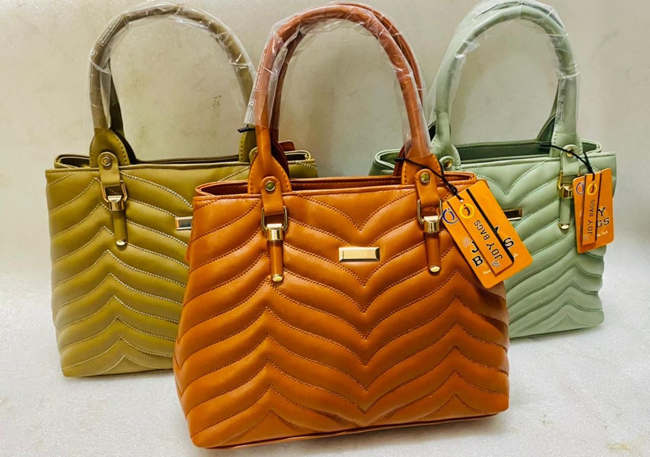 Multicolor Hand Bags With Big Handle