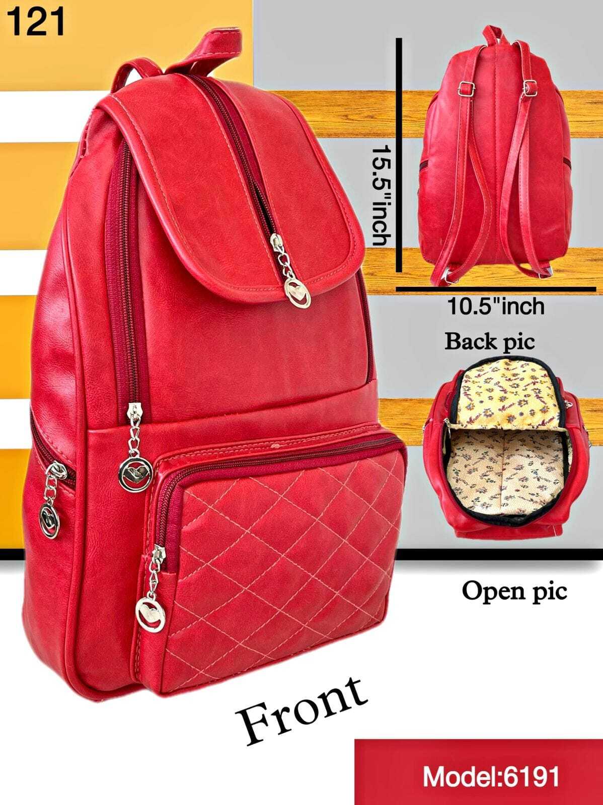 Brown Ladies Backpack