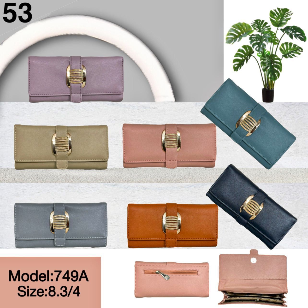 Lock Purse - Cotton Fabric, Standard Size, Rectangle Shape | Multi-color Options, Modern Design, Buckle-locking System For Enhanced Safety