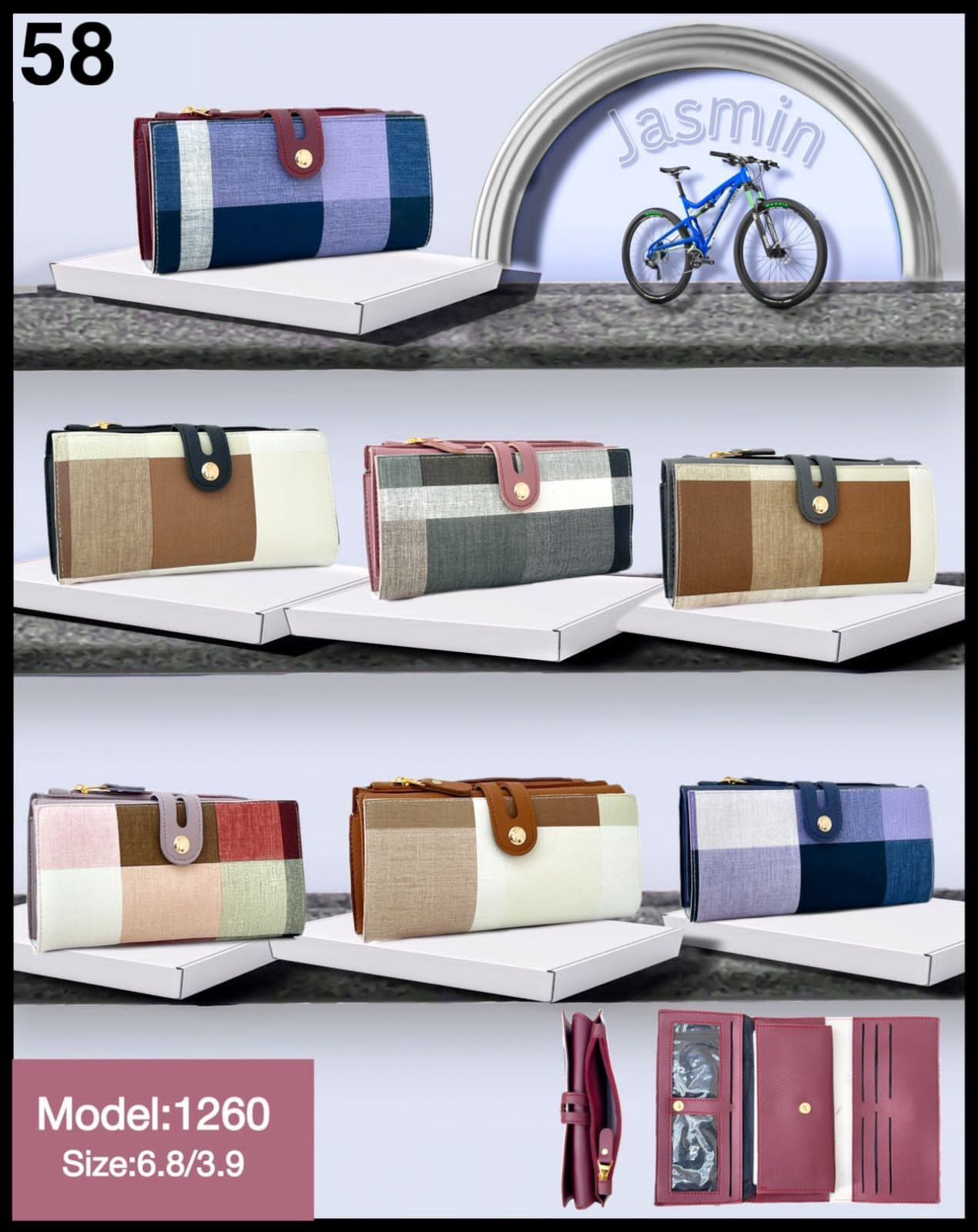 Lock Purse - Cotton Fabric, Standard Size, Rectangle Shape | Multi-color Options, Modern Design, Buckle-locking System For Enhanced Safety