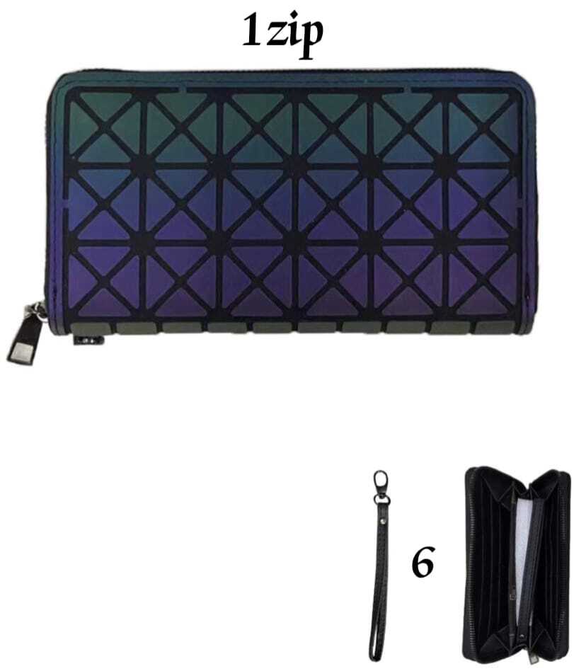 Radium Wallets - Leather Material, Customized Size & Design, Black Color | Unique Designs, Spacious 4 Compartments, Zipper Top Closure