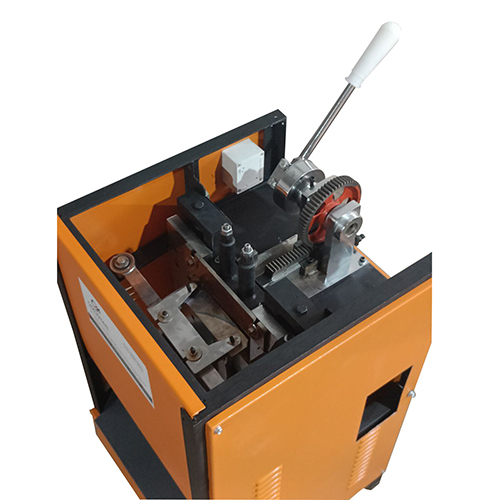 Semi Automatic Supari Cutting Machine - Steel, 19x20x31 Inch, Orange | 8.5 Inch Blades, 25-30 Kg/hr Capacity, Manual Control System, 1 Year Motor Warranty