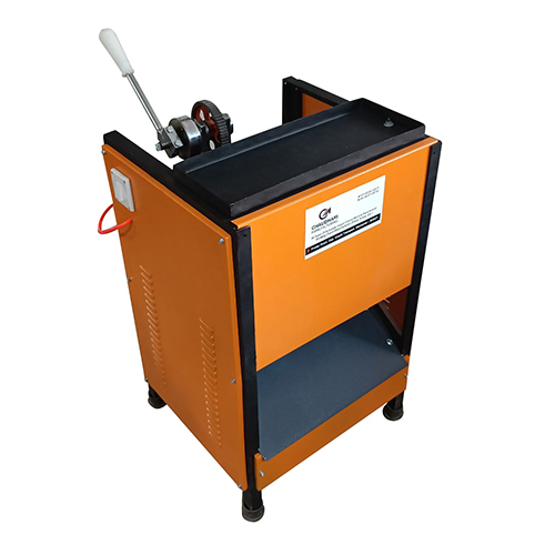Semi Automatic Supari Cutting Machine - Steel, 19x20x31 Inch, Orange | 8.5 Inch Blades, 25-30 Kg/hr Capacity, Manual Control System, 1 Year Motor Warranty