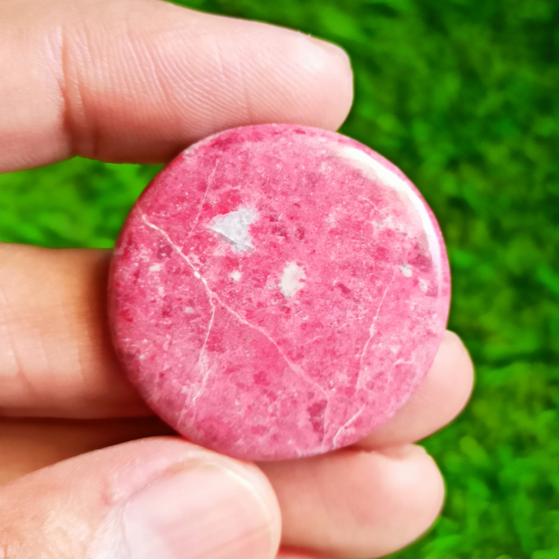 Thulite Cabochons Grade: Top