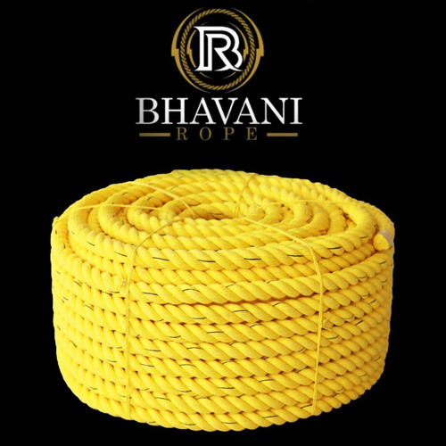 Polypropylene(Pp) Yellow Kesari Pp Danline Rope