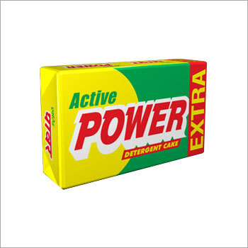 Active Power Detergent Cake Yellow