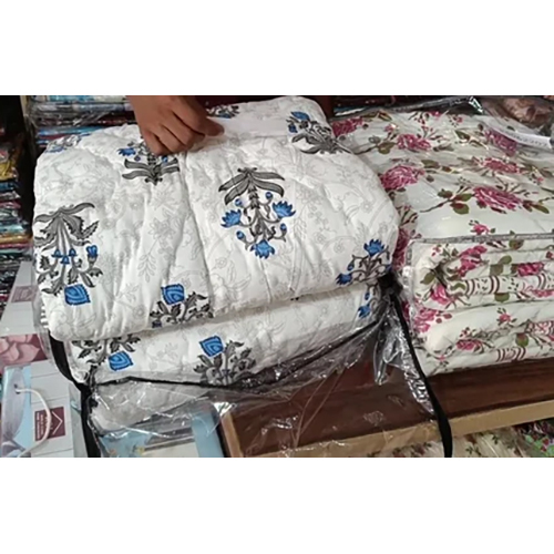 100% Cotton Jaipuri Quality Single Bed Quilt