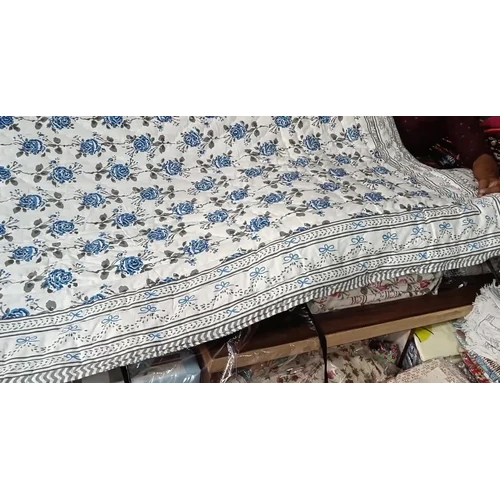 100% Cotton Jaipuri Quality Single Bed Quilt