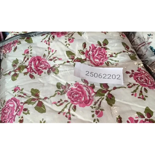 100% Cotton Jaipuri Quality Single Bed Quilt