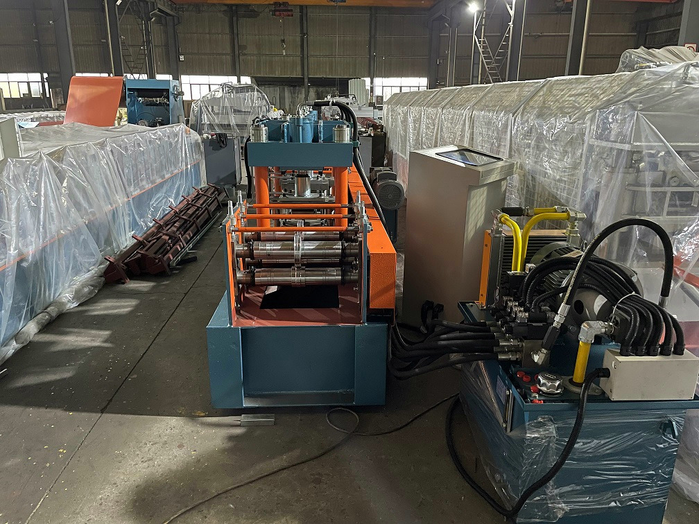 Automatic High Speed Drywall Profile Adjustable Size C Stud Roll Forming Machine For Sale
