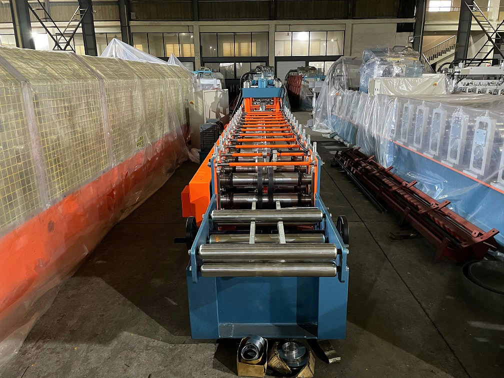 Automatic High Speed Drywall Profile Adjustable Size C Stud Roll Forming Machine For Sale