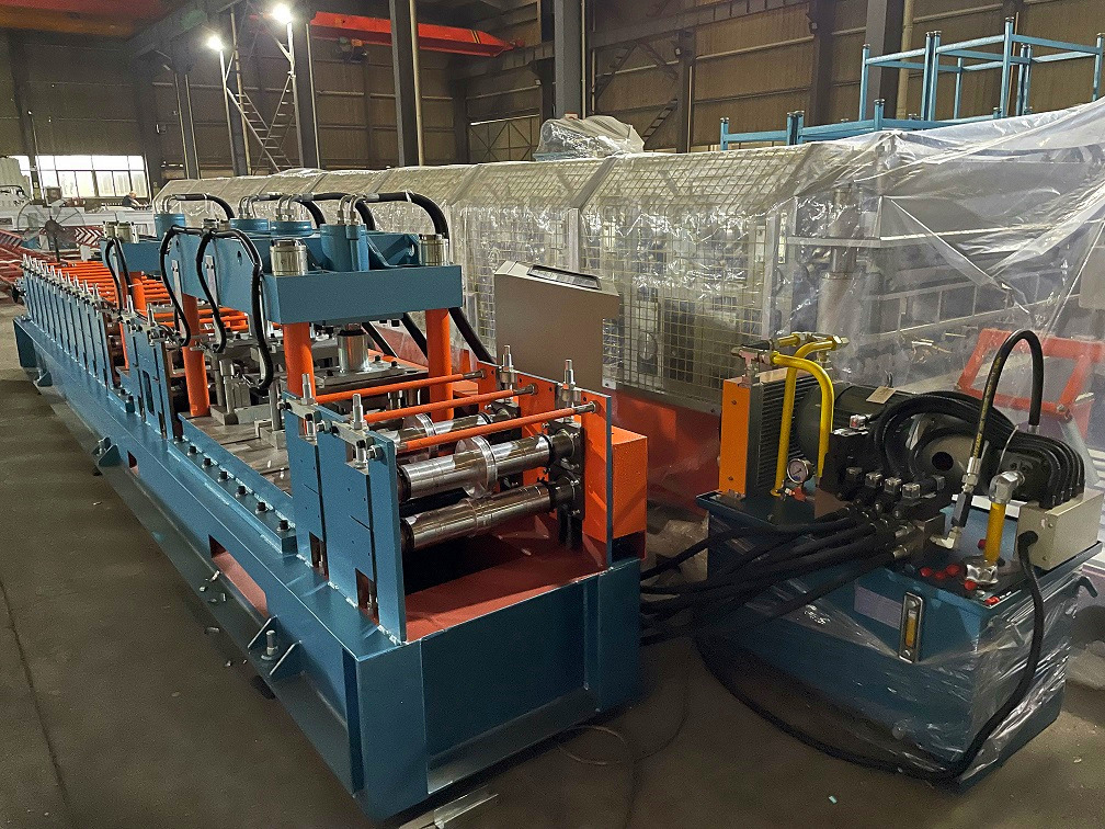 Automatic High Speed Drywall Profile Adjustable Size C Stud Roll Forming Machine For Sale