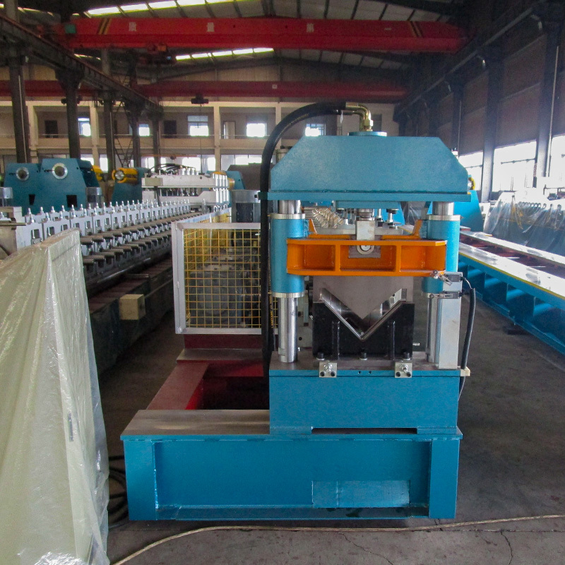 L Angle Forming Machine - Gi Steel Coil, 12x1.8x1.8m, Blue - Automatic Plc Control, Hydraulic Cutting System, 18m/min Speed, 5.5x2kw Motor Power, 15660kg Weight, 3 Year Warranty