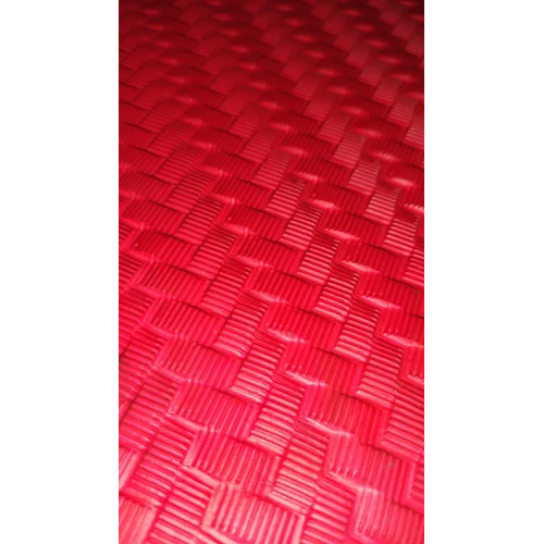 Red 18 Mm Rubber Slipper Sole Sheet