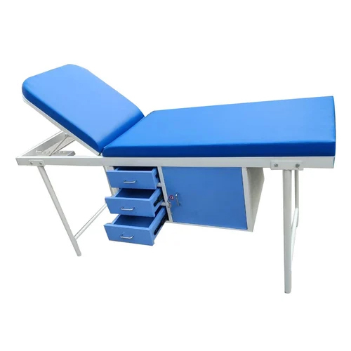 Deluxe Examination Hospital Table - Color: Blue