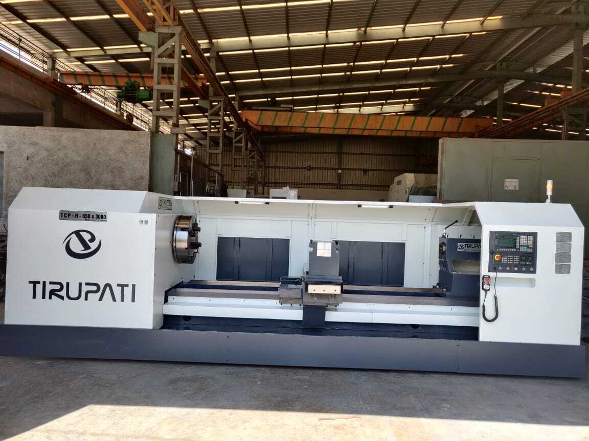 Cnc Roll Turning Lathe Machine - Tcp H600 X 3000 Power Source: Electric