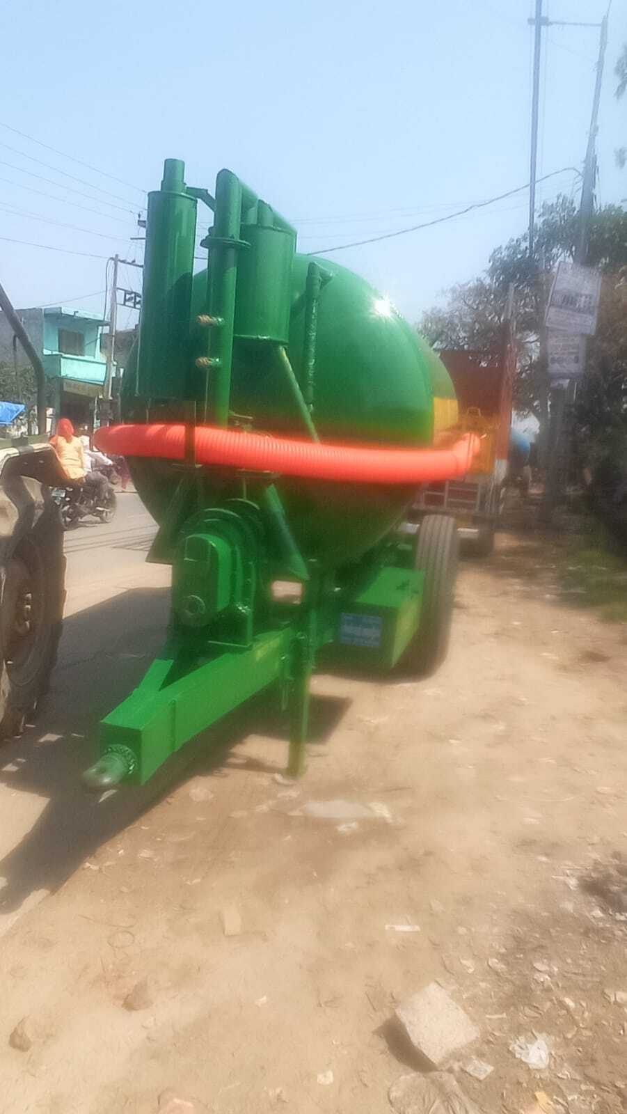 Sewer Suction Machine With Back Pressure Capacity: 5000