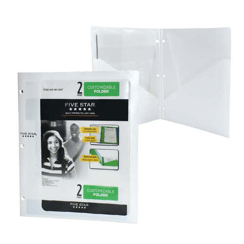 File Paper Holder Organizer School Office Home For Documents (4606) - Plastic, 30x25x2 Cm, Transparent | Ideal For Organizing Files And Documents