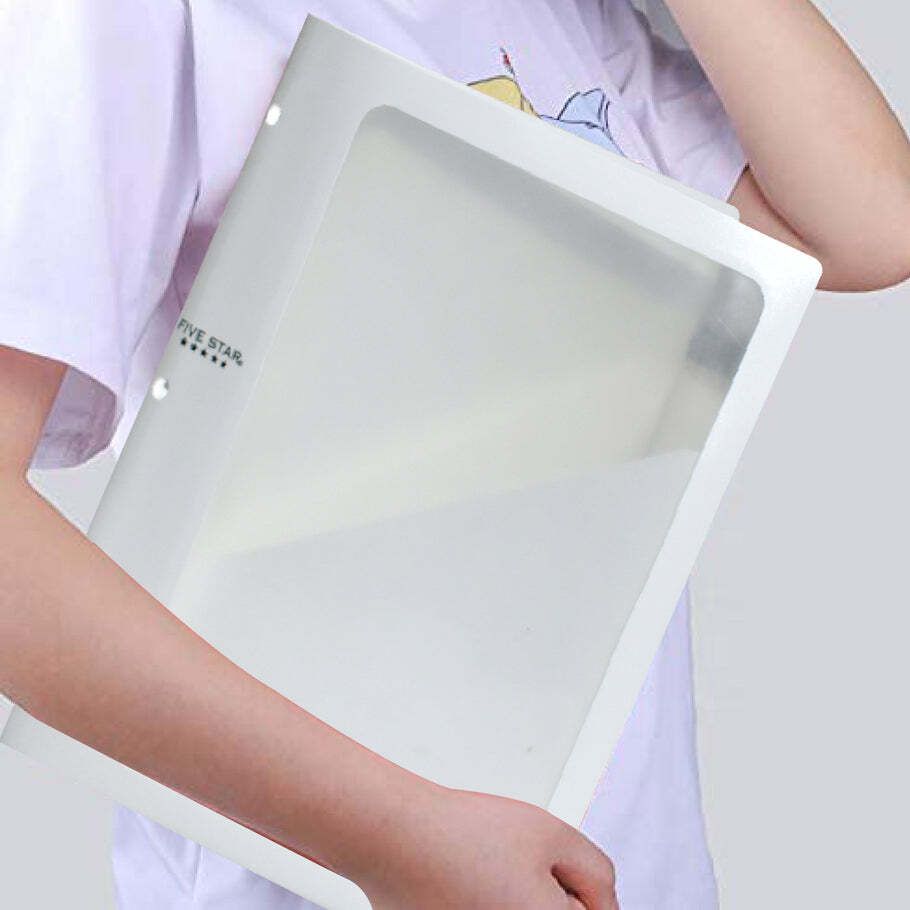 File Paper Holder Organizer School Office Home For Documents (4606) - Plastic, 30x25x2 Cm, Transparent | Ideal For Organizing Files And Documents