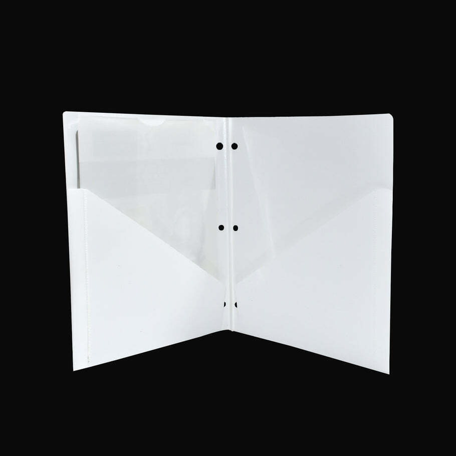 File Paper Holder Organizer School Office Home For Documents (4606) - Plastic, 30x25x2 Cm, Transparent | Ideal For Organizing Files And Documents