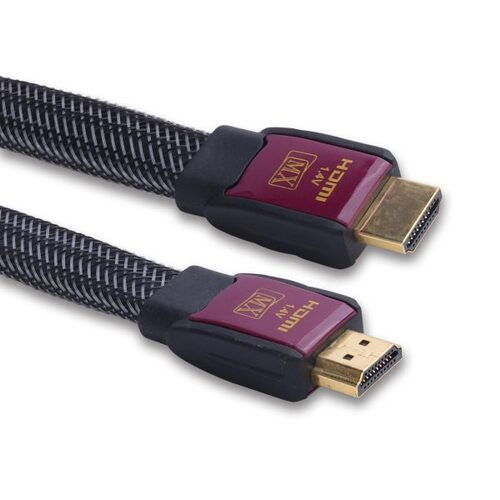 Hdmi Cable - Mx Hdmi Male To Hdmi Male Cord - 1.4 Version - Flat Cable - 1.5 Mtrs