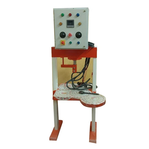 Single Die Hydraulic Paper Plate Making Machine - Stainless Steel, Semi-Automatic Design , Frequency Speed Control System, 2500 Plates/Hour Production