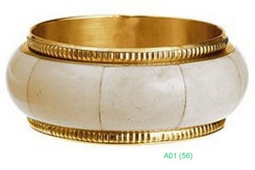 Brass bone bracelete