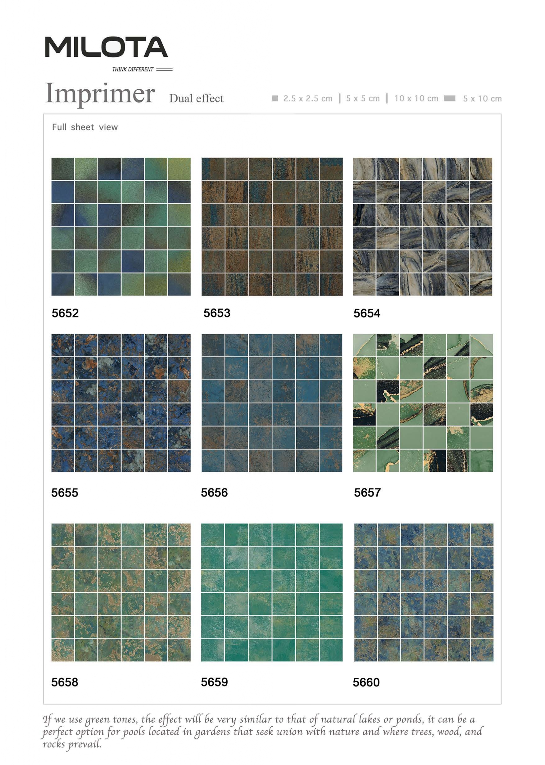 Porcelain Mosaic Tiles - 25x25 Mm, 50x50 Mm, 100x100 Mm | Acid-resistant, Antibacterial, Non-slip, Wear-resistant, Various Colors And Finishes