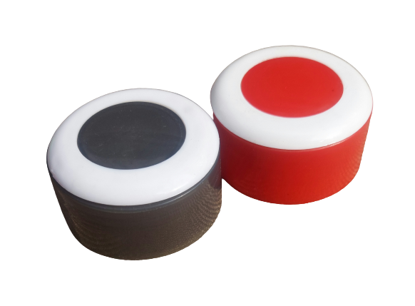 Plastic 46 Mm Double Color Fridge Bottle Cap