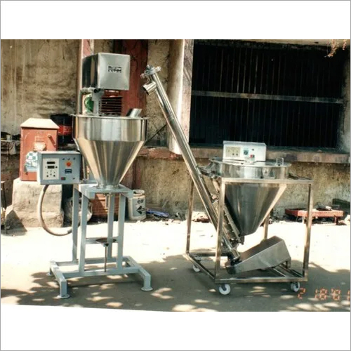 Screw Conveyor - Stainless Steel, 100 Kg Capacity, 50 Hz, 220 Volts | Heat Resistant, Incline Design, Customizable Hopper, Dilute-Phase Pneumatic Operation