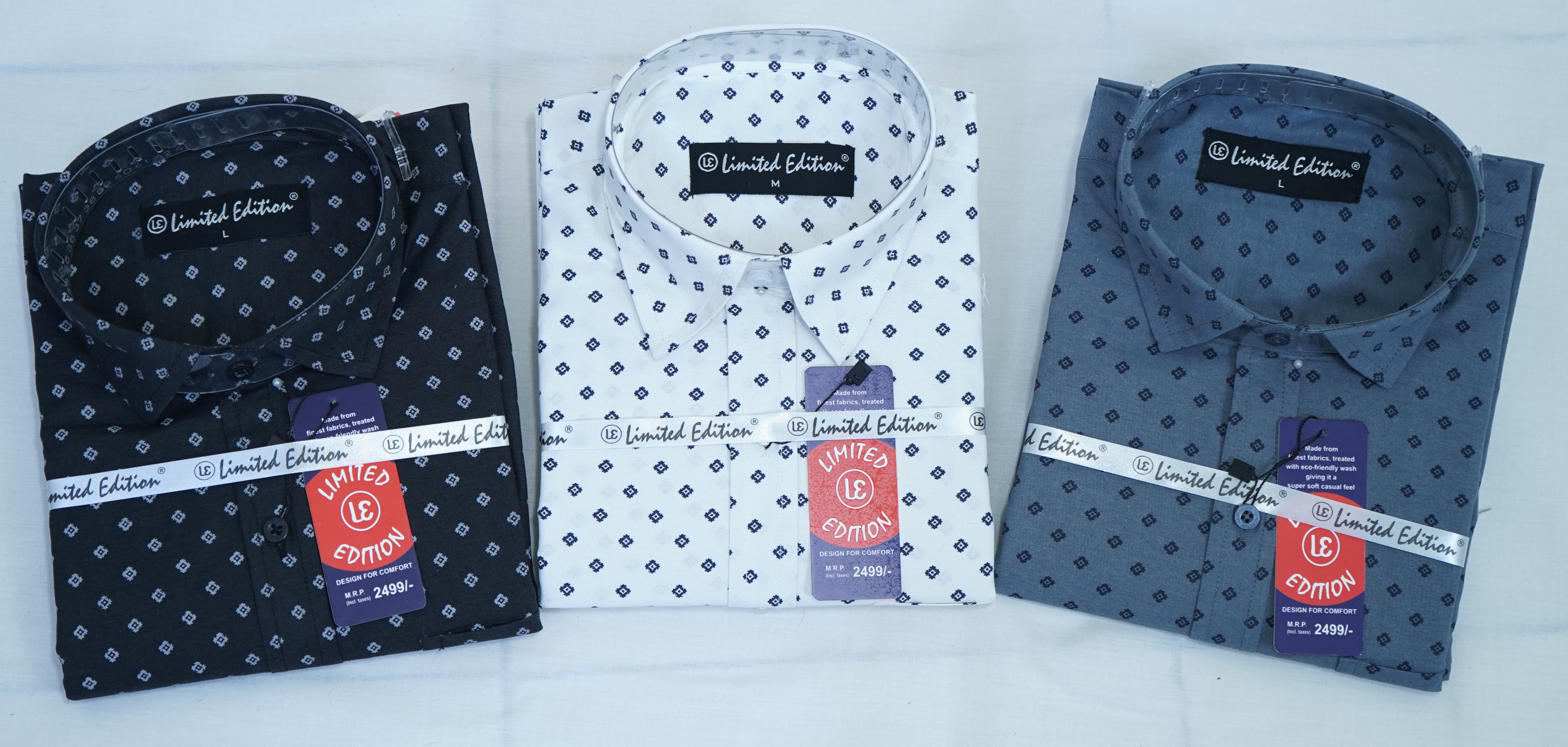 Printed Shirts - Cotton Material, Size S/m/l | Multicolor Design For Adult Males, Suitable For Rainy, Spring, Summer, And Winter Seasons