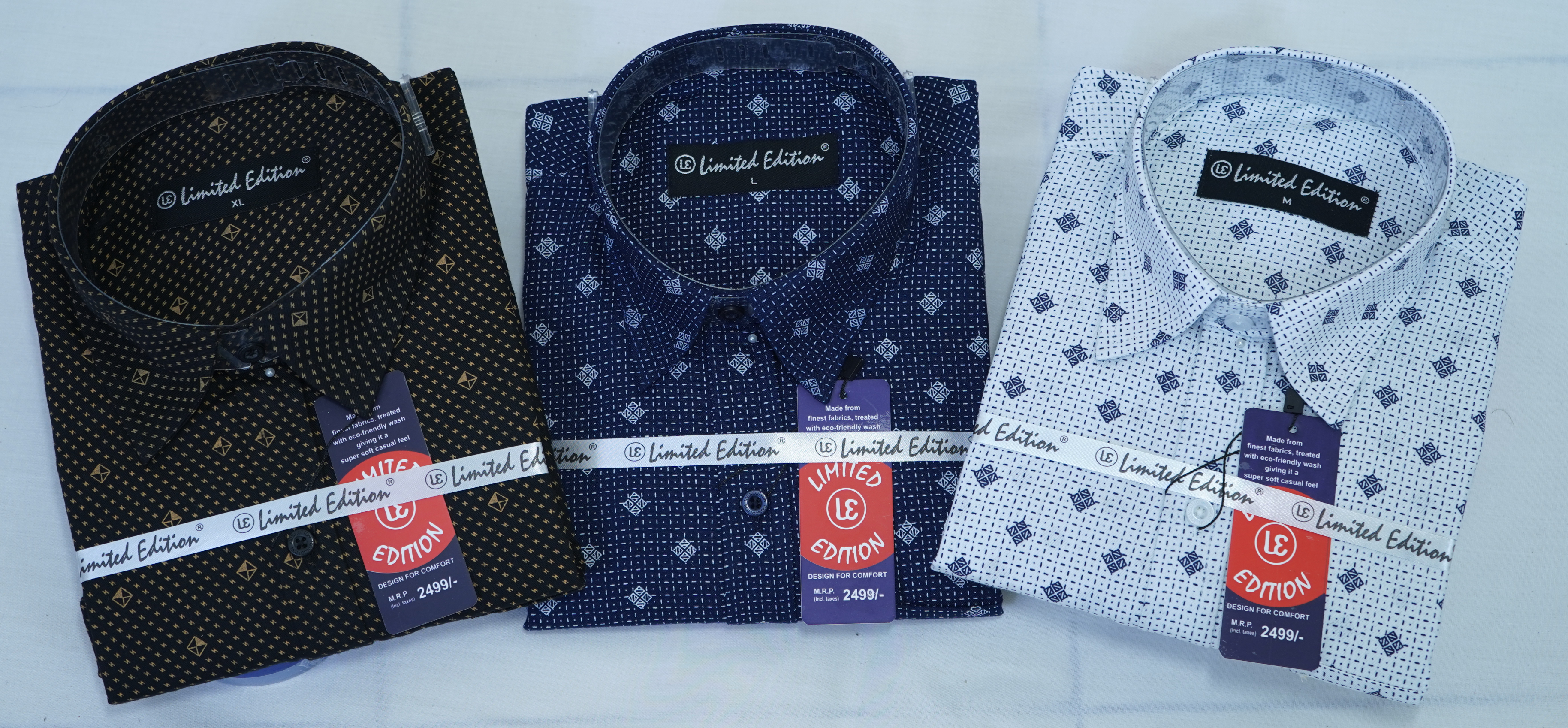 Printed Shirts - Cotton Material, Size S/m/l | Multicolor Design For Adult Males, Suitable For Rainy, Spring, Summer, And Winter Seasons