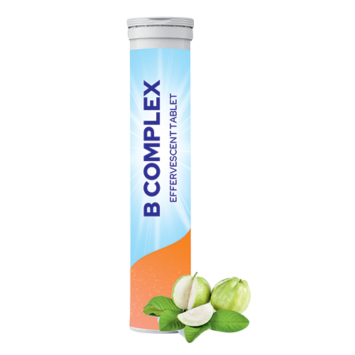 B Complex Effervescent Tablets Efficacy: Promote Nutrition