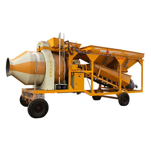 Reversible Drum Concrete Batching Plant - Color: Customized