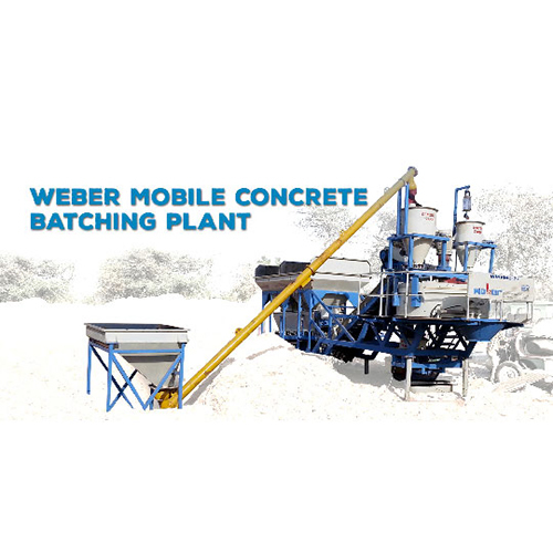 Mobile Concrete Batching Plant - Feature: Good Quality