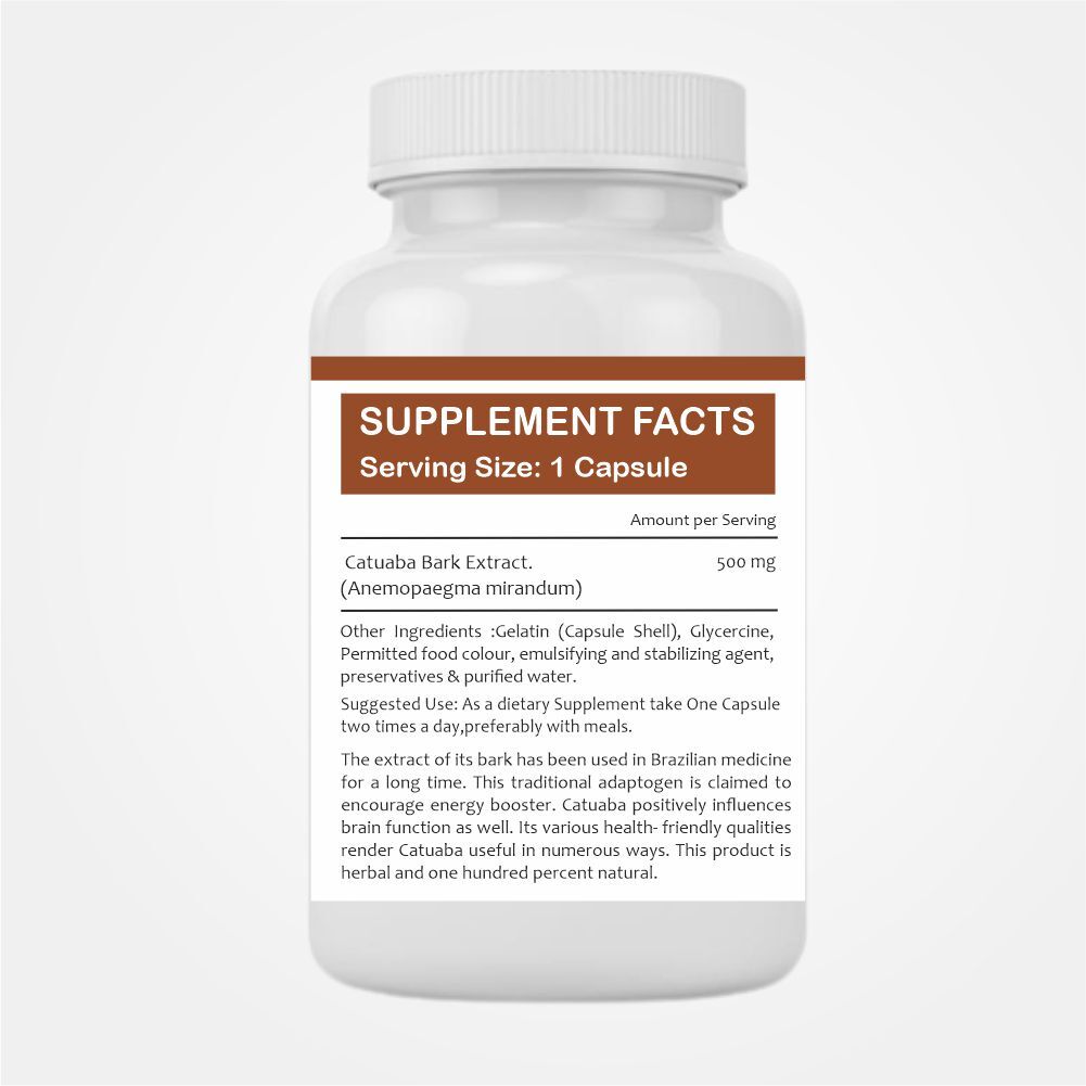 Herbal Medicine Catuaba Capsule