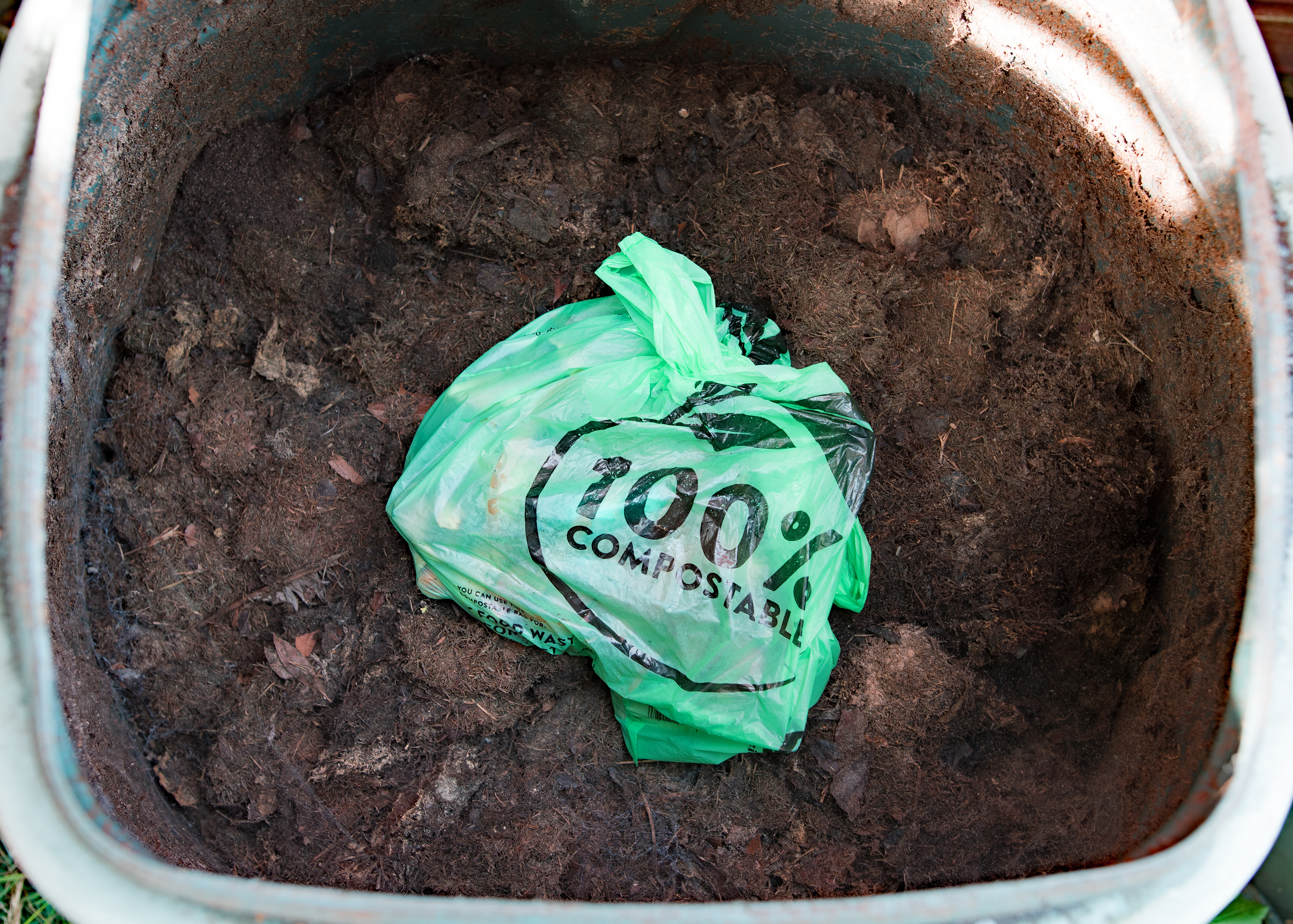 Corn Starch Garbage Bag
