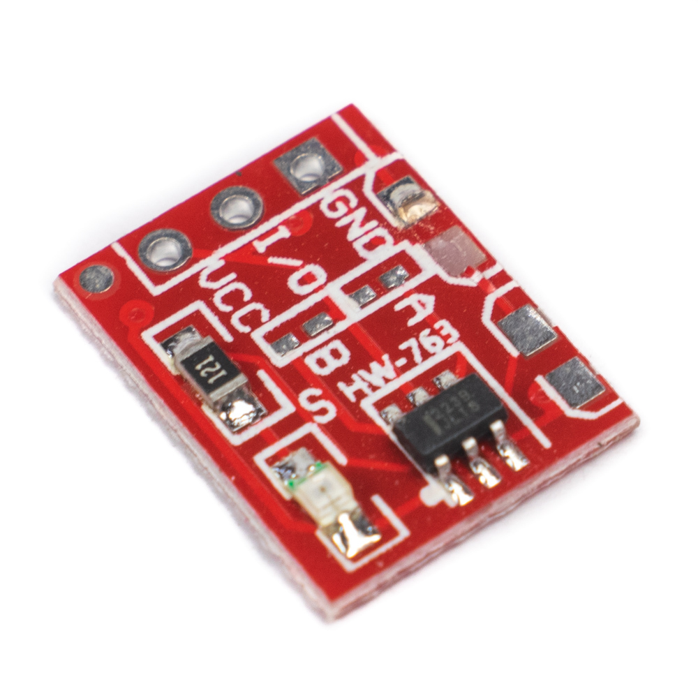 Ttp223 Capacitor Type Single Channel Touch Sensor