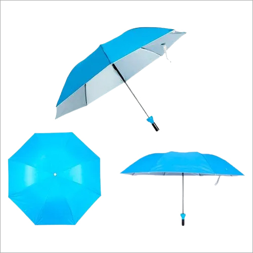Bottles Shape Umbrella - Foldable Design, Blue Color | Perfect for Compact Storage and On-the-Go Use