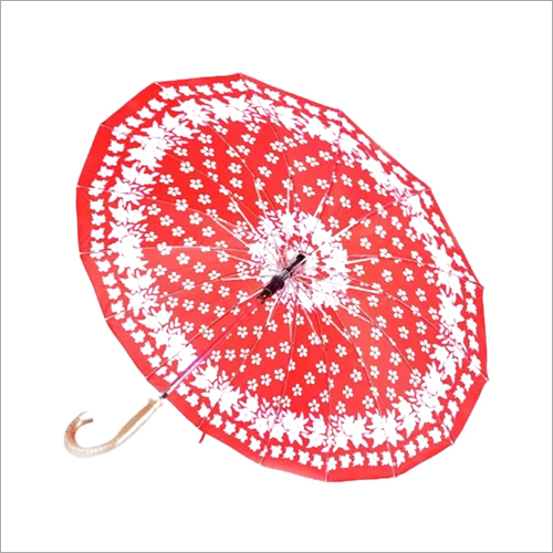 पॉलिएस्टर 23 इंच 16 टार शैतान प्रिंट स्वचालित छाता