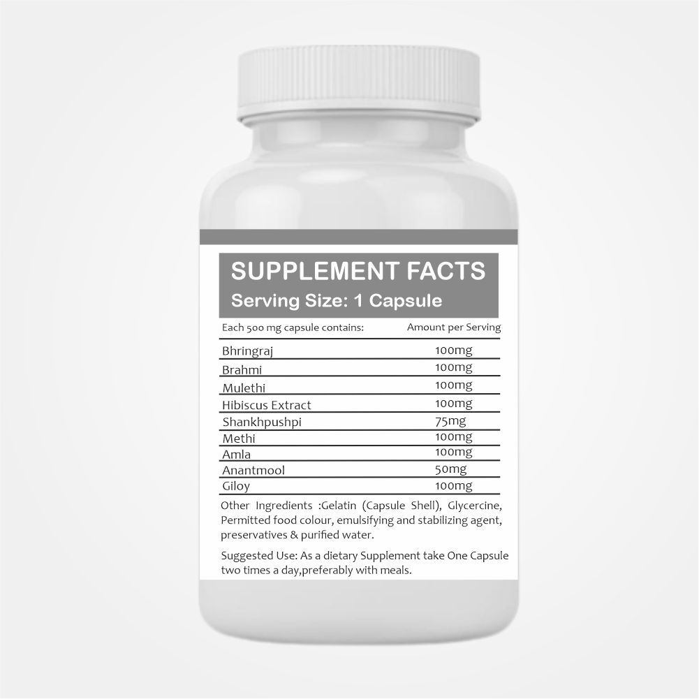 Hair Care Capsule Age Group: For Adults