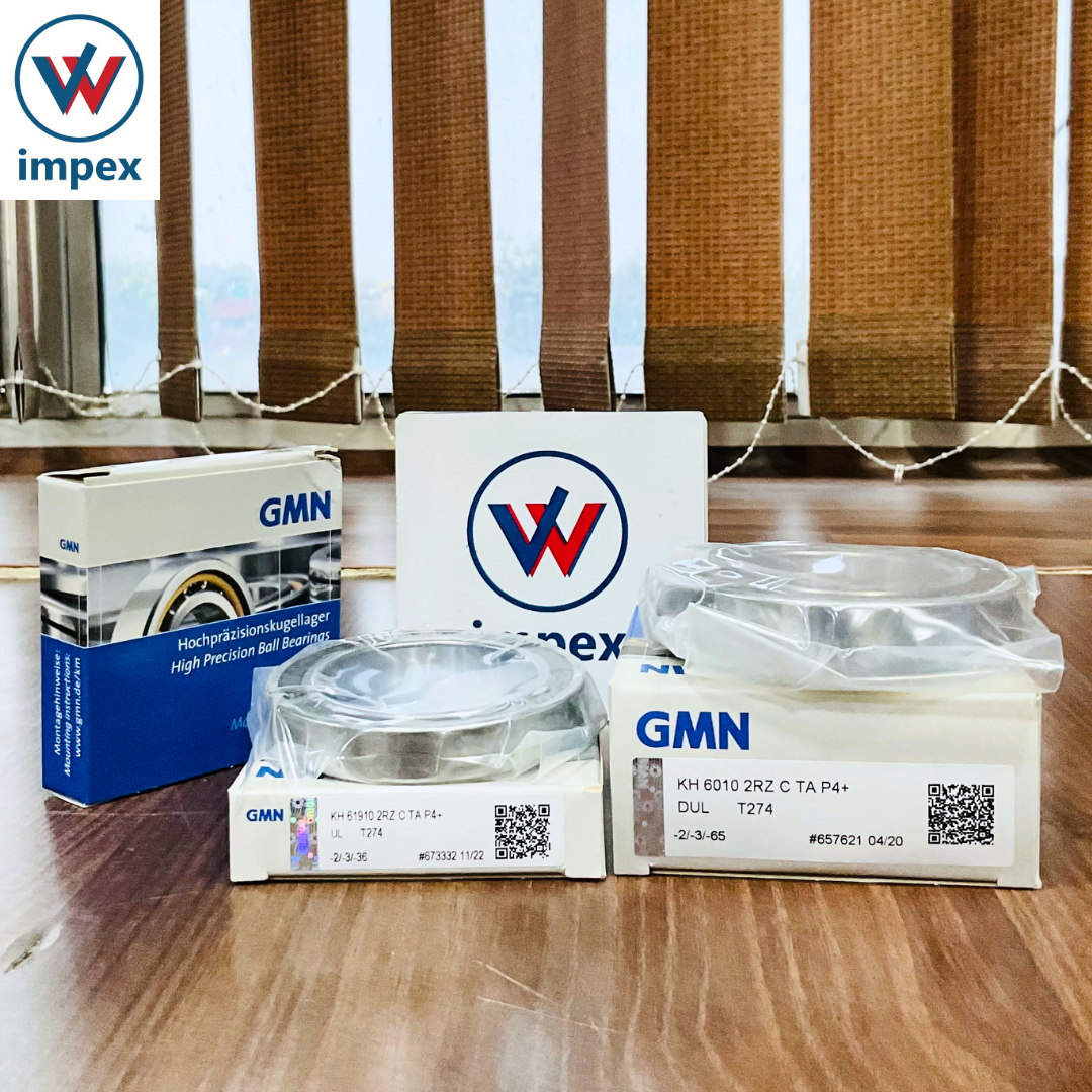 Gmn Angular Contact Ball Bearing - Stainless Steel, Various Sizes Available | High Precision, Silver Finish, Industrial Usage, Warranty Included
