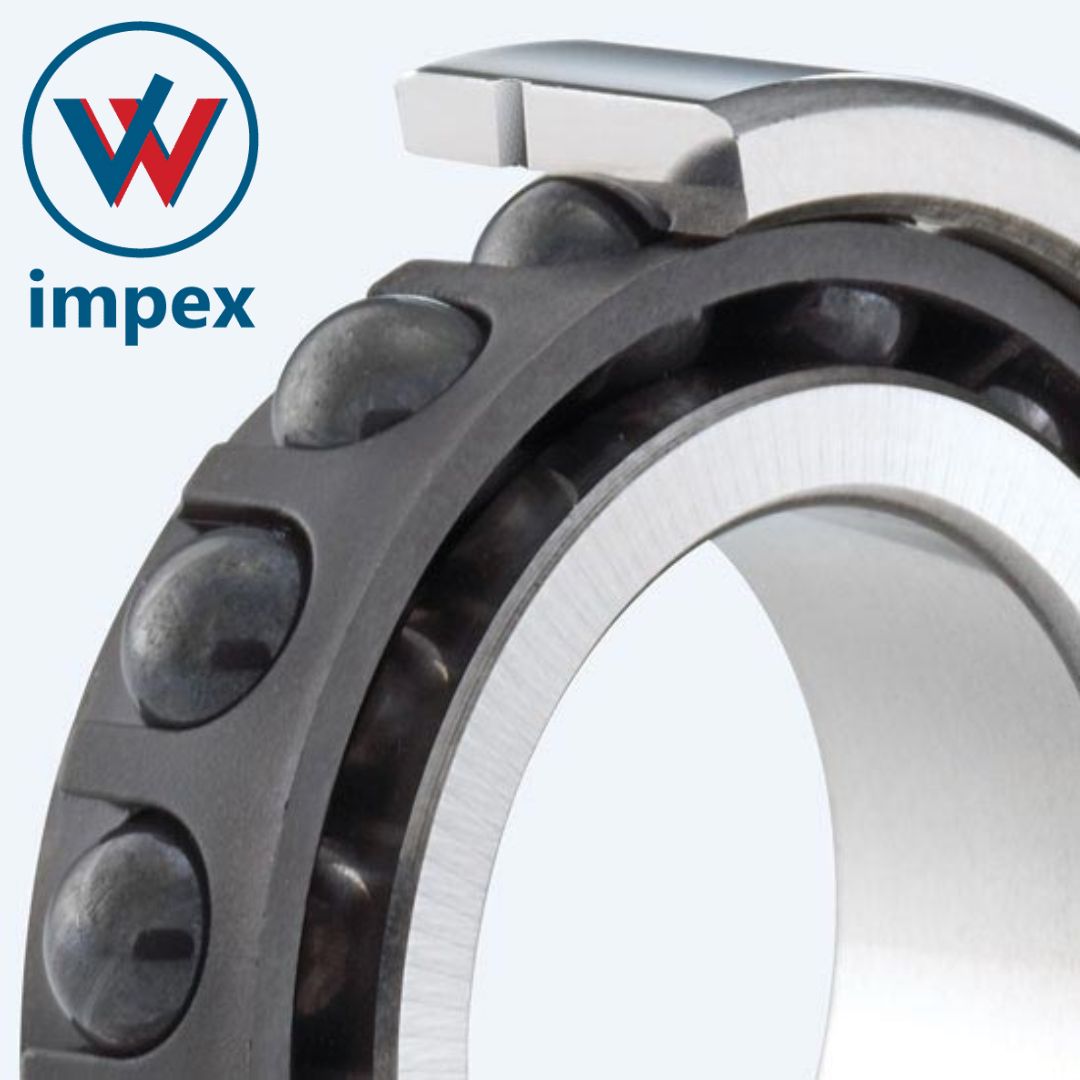 Gmn Angular Contact Ball Bearing - Stainless Steel, Various Sizes Available | High Precision, Silver Finish, Industrial Usage, Warranty Included