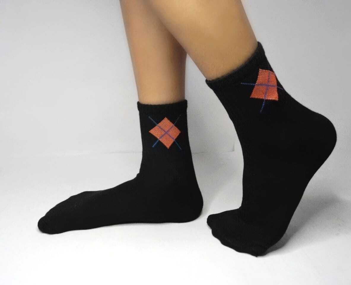 Q-tex Sports Ankle Socks - Cotton Terry Blend, Assorted Colors | Comfortable, Lightweight, Tear Resistant, All-season Wear