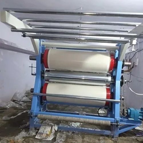 Semi Automatic Textile Calender Machine