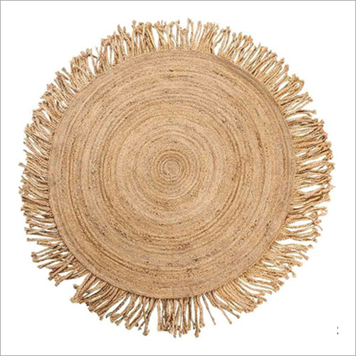 Natural Braided Jute Rugs - Color: Brown