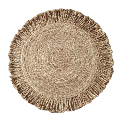 Natural Braided Jute Rugs - Color: Brown