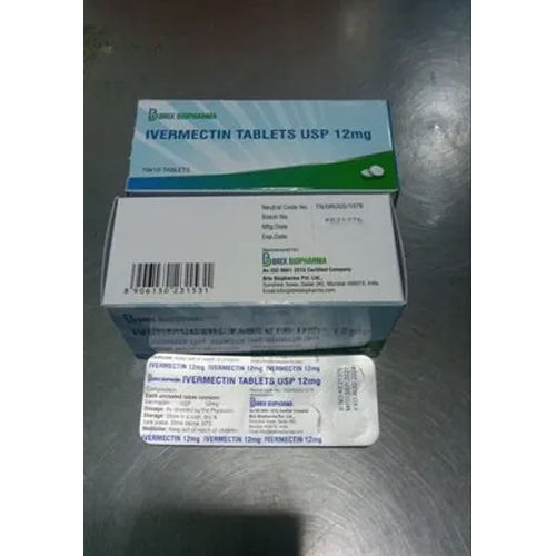 टैबलेट टैब इवरमेक्टिन 12mg