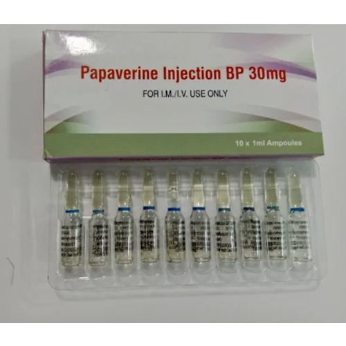 तरल पापावरिन इंजेक्शन बीपी 30mg
